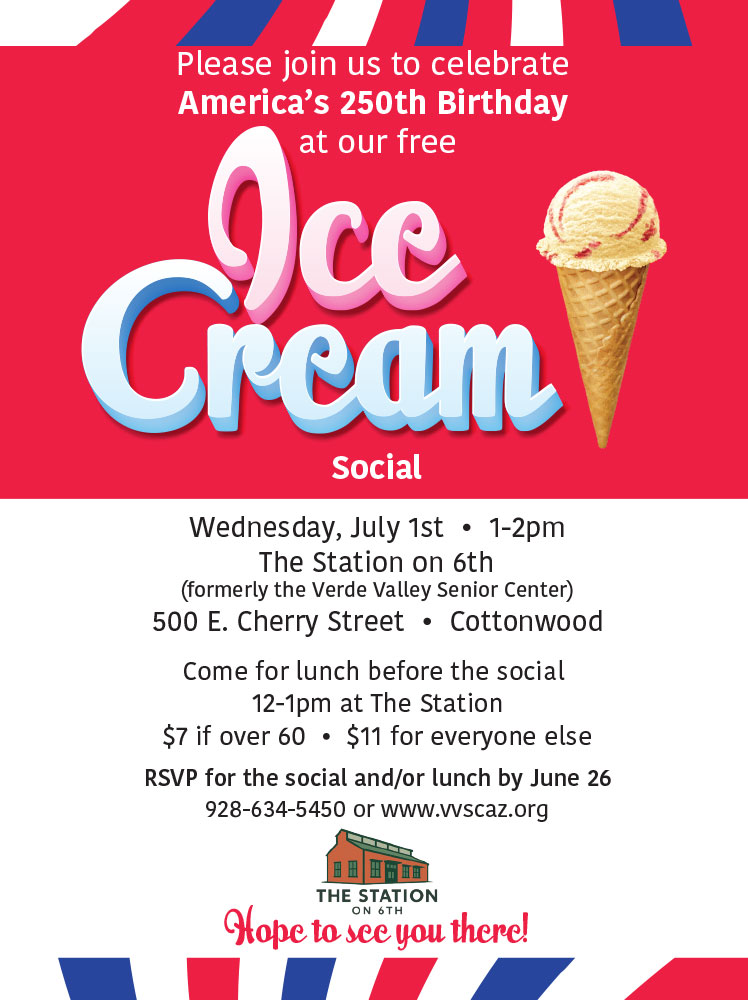 July 1 Ice Cream Social